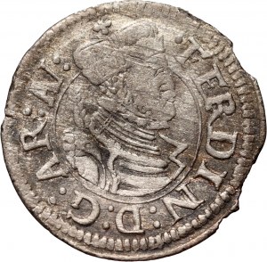 Austria, Tirolo, Ferdinando II 1564-1595, krajcar senza data, Hall