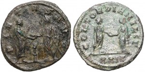 Empire romain, ensemble de 2 antoniniens, Probus 276-282