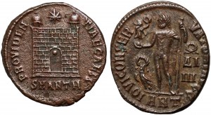 Empire romain, ensemble de 2 bronzes, Licinius et Constantin II, IVe siècle.