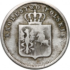 November Uprising, 2 zlotys 1831 KG, Warsaw