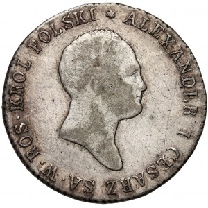 Royaume du Congrès, Alexandre Ier, 2 zloty 1820 IB, Varsovie