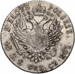 Regno del Congresso, Alessandro I, 2 zloty 1820 IB, Varsavia