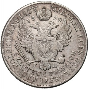 Congress Kingdom, Nicholas I, 5 zlotys 1829 FH, Warsaw