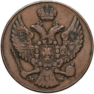 Russische Teilung, Nikolaus I., 3 grosze 1840 MW, Warschau