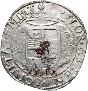 Germany, Emden, 28 Stuber Silver ND (1637-1657), with title of Ferdinand III