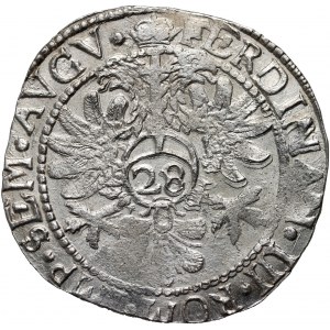 Nemecko, Emden, 28 stubera bez dátumu (1637-1657), s titulatúrou Ferdinanda III.