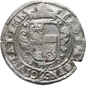 Germany, Emden, 28 Stuber Silver ND (1637-1657), with title of Ferdinand III