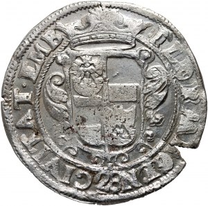 Germany, Emden, 28 Stuber Silver ND (1637-1657), with title of Ferdinand III