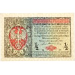 Generalne Gubernatorstwo, 1/2 marki polskiej 9.12.1916, Generał, seria B