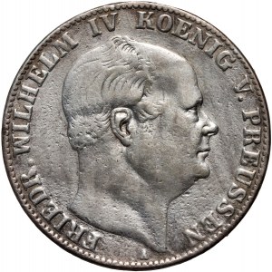 Allemagne, Prusse, Guillaume Ier, thaler 1861 A, Berlin