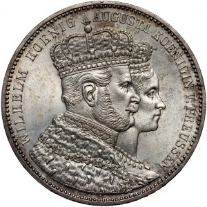 Nemecko, Prusko, Wilhelm I, thaler 1861 A, Berlín