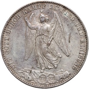 Allemagne, Württemberg, Charles Ier, thaler 1871