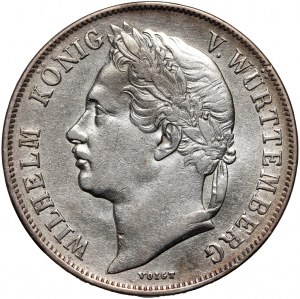 Niemcy, Wirtembergia, Wilhelm I, 1 gulden 1841