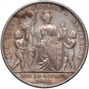 Germany, Württemberg, Wilhelm I, 1 Gulden 1841