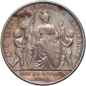 Německo, Württemberg, Wilhelm I, 1 gulden 1841