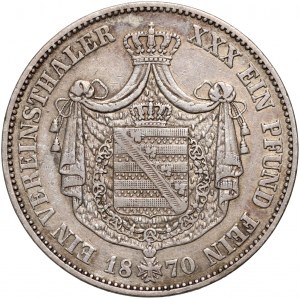 Niemcy, Saksonia-Weimar-Eisenach, Karol Aleksander, talar 1870 A, Berlin