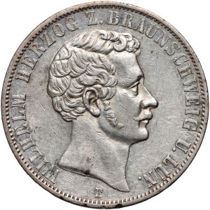 Německo, Brunswick-Lüneburg, Wilhelm, thaler 1866 B, Hannover