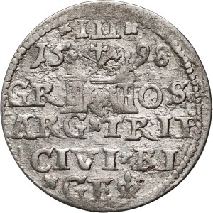 Sigismondo III Vasa, trojak 1598, Riga