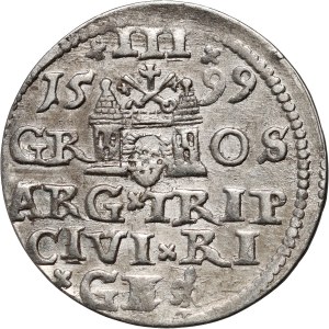 Sigismund III. Vasa, Trojak 1599, Riga