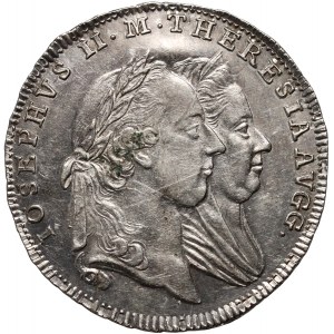 Galicie et Lodomérie, jeton en argent de 1773, annexion de la Galicie et de la Lodomérie à l'Autriche
