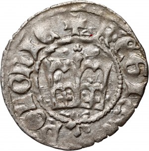 Kazimierz IV Jagiellończyk 1446-1492, půlpenny bez data, Krakov