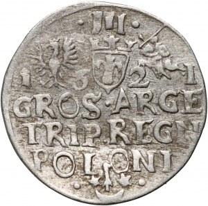 Zikmund III Vasa, trojak 1621, Krakov