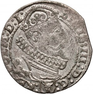 Sigismondo III Vasa, sei penny 1626, Cracovia