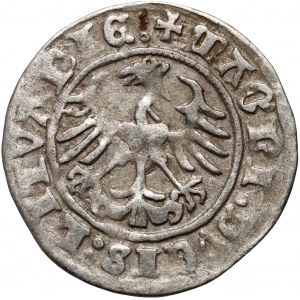 Sigismond Ier le Vieux, demi-penny lituanien 1511, Vilnius