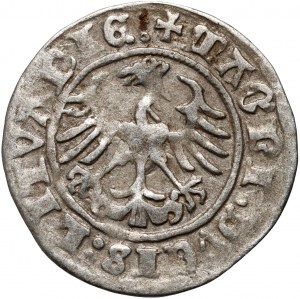 Sigismond Ier le Vieux, demi-penny lituanien 1511, Vilnius