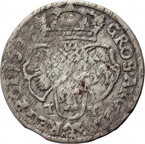 Jean II Casimir, six pence 1662 TT, Bydgoszcz