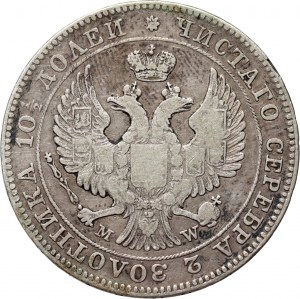 Russische Annexion, Nikolaus I., Połtina 1843 MW, Warschau