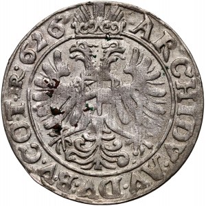 Silésie, Habsbourg, Ferdinand II, 3 Krajcary 1626 HR, Wrocław