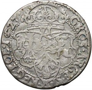 Zikmund III Vasa, šestipence 1627, Krakov