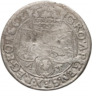 Giovanni II Casimiro, sei penny 1662 AT, Cracovia
