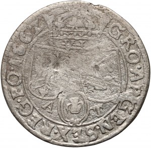 Giovanni II Casimiro, sei penny 1662 AT, Cracovia