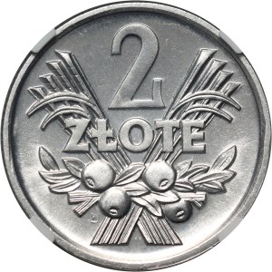 PRL, 2 zloty 1973, Warsaw, Berry