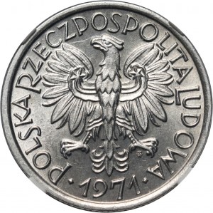 PRL, 2 Zloty 1971, Warschau, Jagody