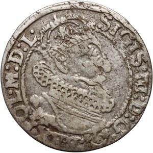 Sigismondo III Vasa, sei penny 1624, Cracovia