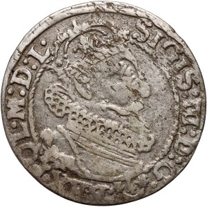 Zikmund III Vasa, šestipence 1624, Krakov