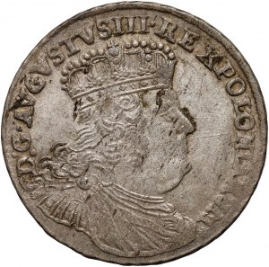 Auguste III, ort 1754 CE, Leipzig