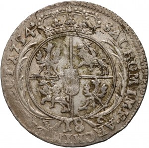 August III, ort 1754 EC, Leipzig