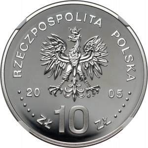 III RP, 10 PLN 2005, Stanisław August Poniatowski, Busto