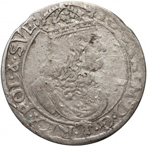 Johannes II. Kasimir, Sixpence 1659 TLB, Krakau