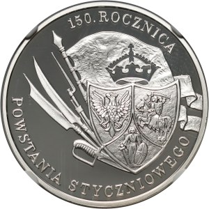 III RP, 10 zl 2013, 150th Anniversary of the January Uprising
