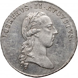 Halič, Josef II., stříbrný žeton, 1784, Založení univerzity ve Lvově