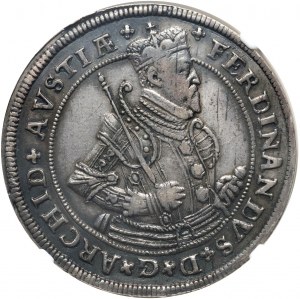 Austria, Tirolo, Ferdinando II 1564-1595, tallero senza data, Ensisheim