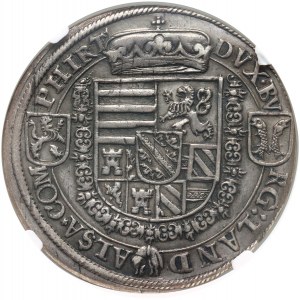 Autriche, Tyrol, Ferdinand II 1564-1595, thaler sans date, Ensisheim