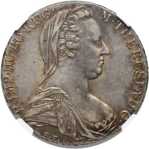 Autriche, Marie-Thérèse, thaler 1780, NOUVEAU BICYCLE