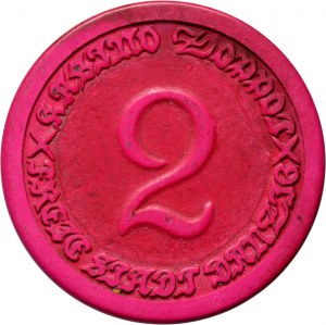 Freie Stadt Danzig, Casino Sopot, 2 florins sans date, avant 1932