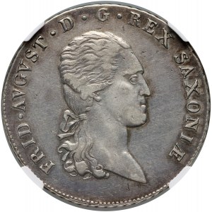 Germania, Sassonia, Federico Augusto III, tallero 1816 IGS, Dresda